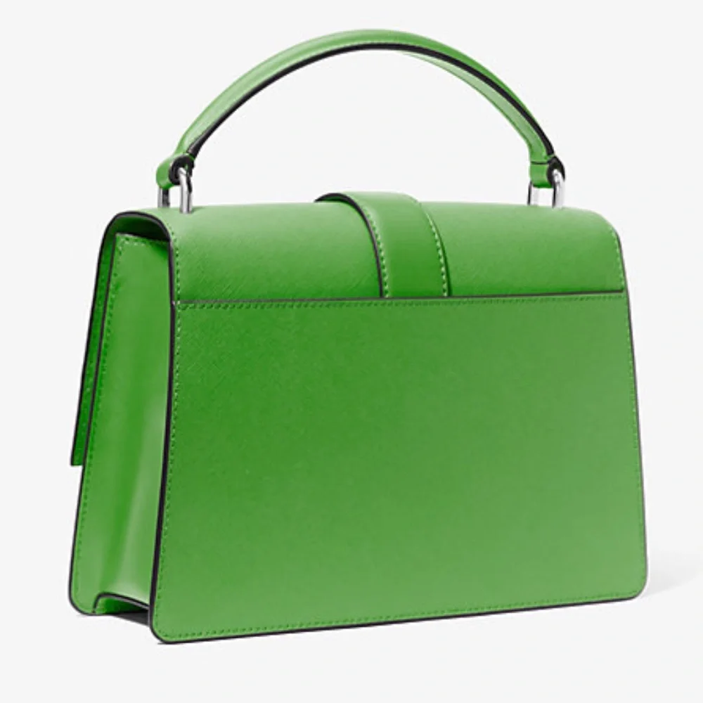 Michael Kors Greenwich Md Saffiano Leather Satchel Crossbody Shoulder
Jungle Gre - Picture 4 of 16